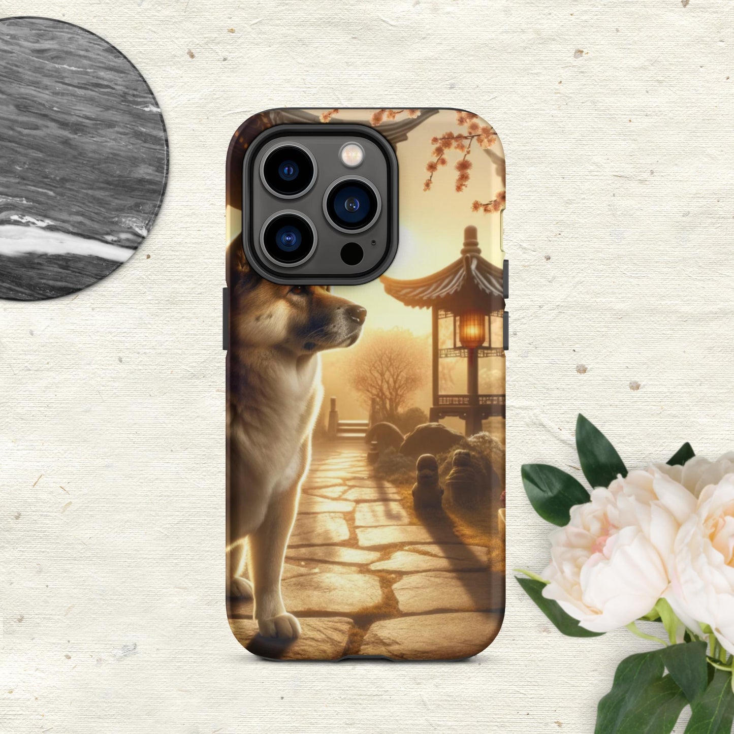The Hologram Hook Up Matte / iPhone 14 Pro Dog Tough Case for iPhone®