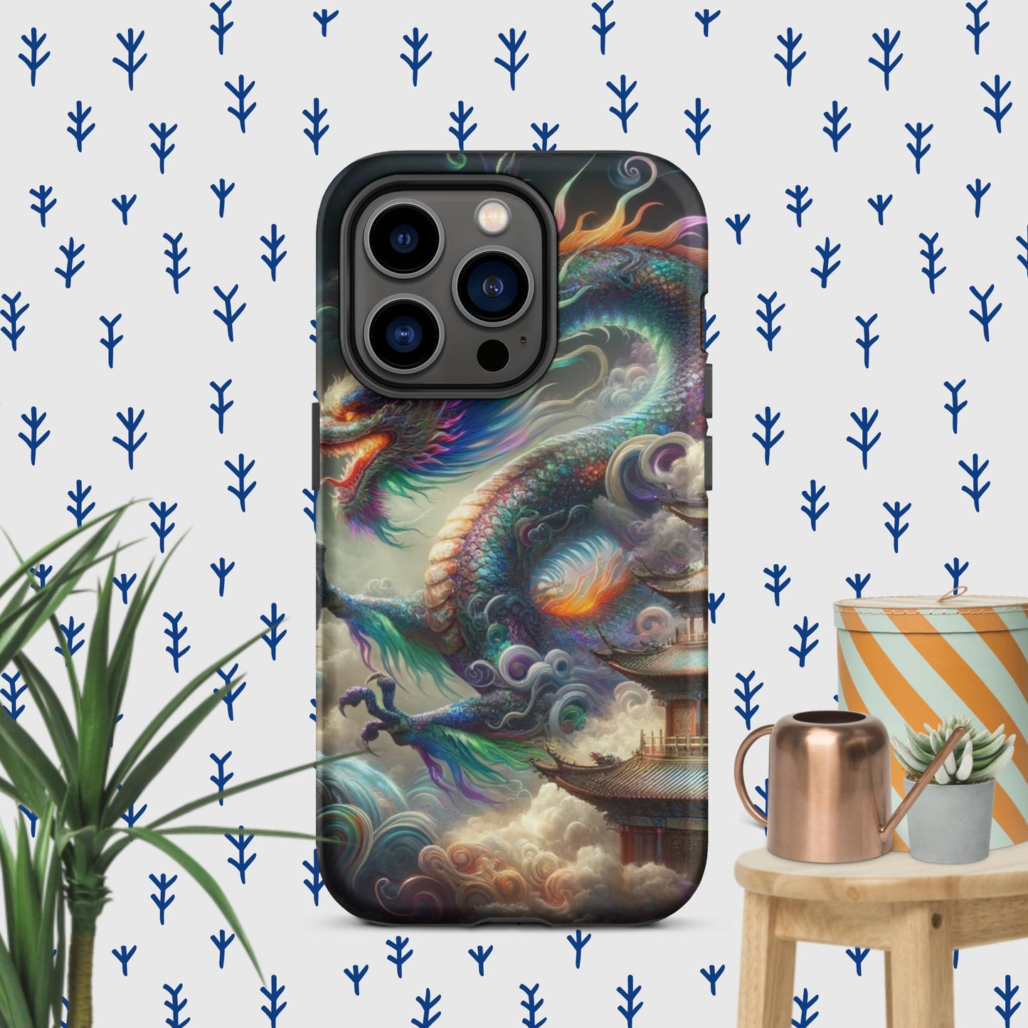 The Hologram Hook Up Matte / iPhone 14 Pro Dragon Tough Case for iPhone®