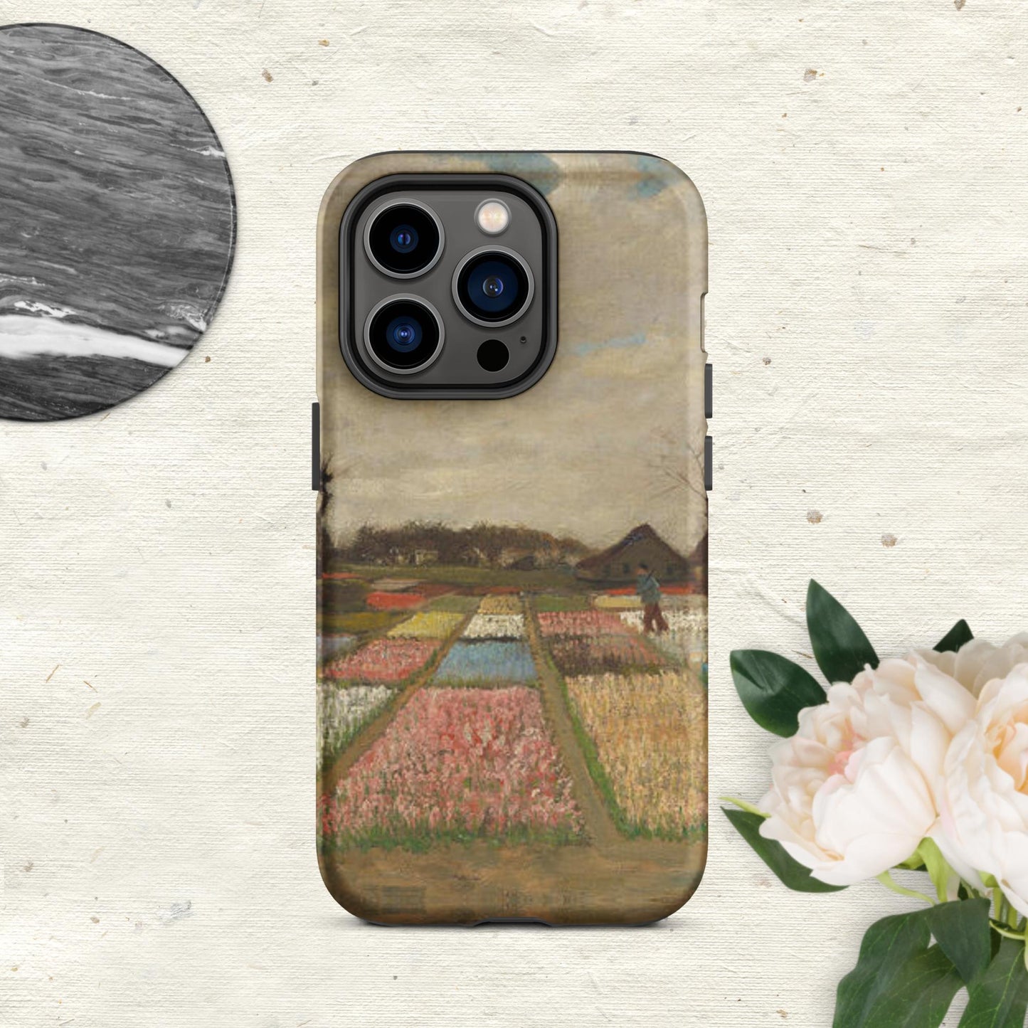 The Hologram Hook Up Matte / iPhone 14 Pro Holland Flowers Tough Case for iPhone®