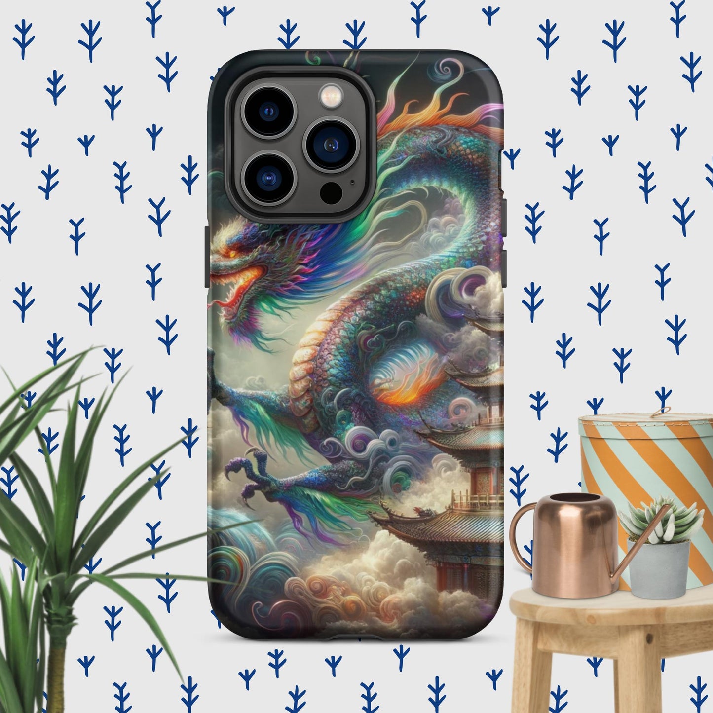 The Hologram Hook Up Matte / iPhone 14 Pro Max Dragon Tough Case for iPhone®
