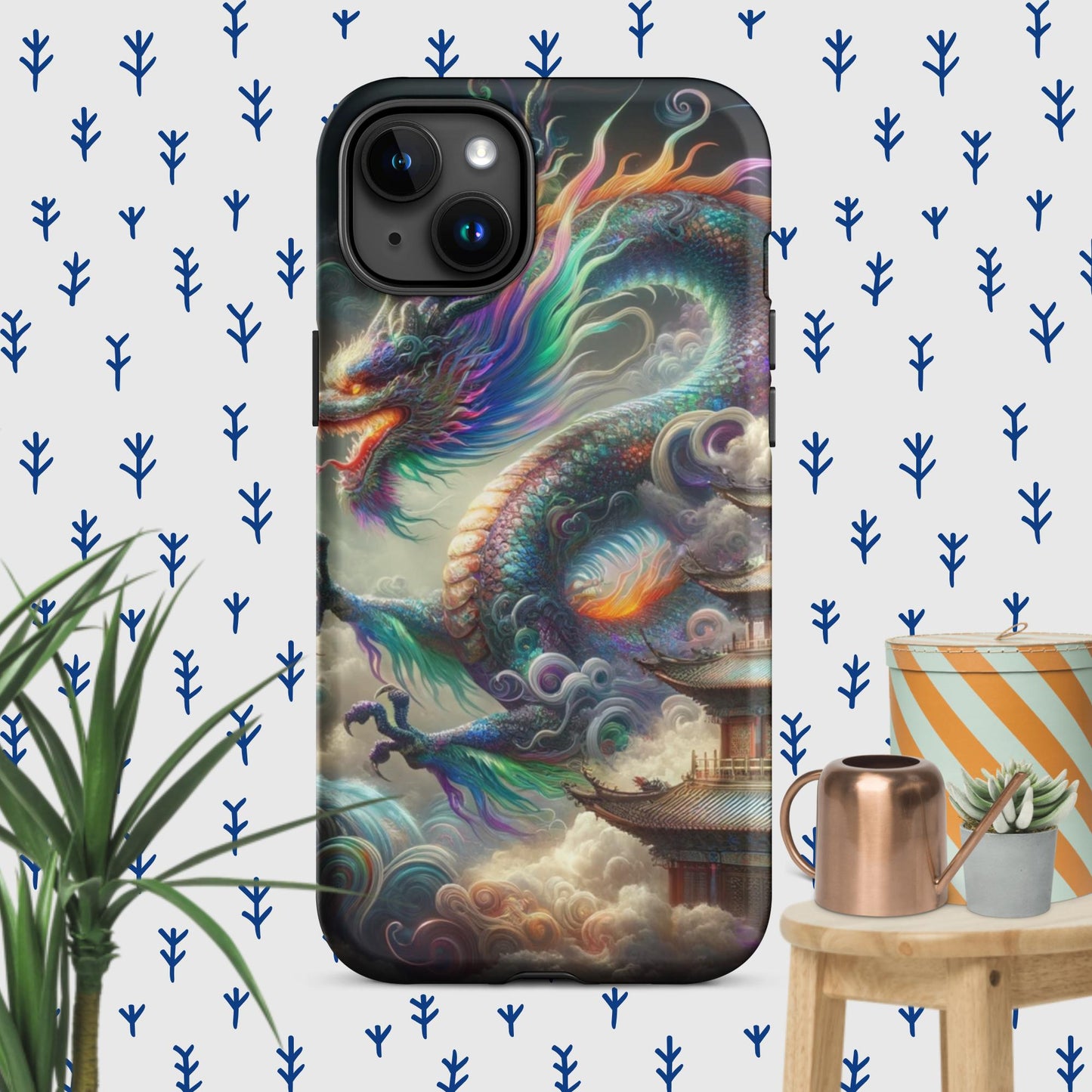 The Hologram Hook Up Matte / iPhone 15 Plus Dragon Tough Case for iPhone®
