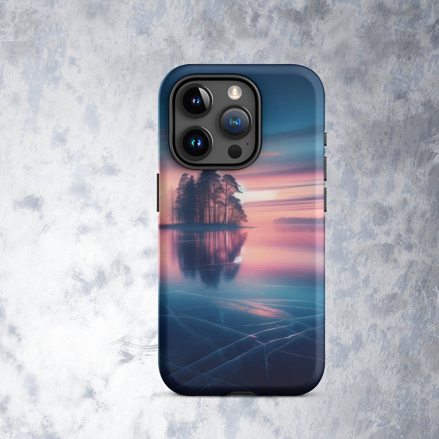 The Hologram Hook Up Matte / iPhone 15 Pro Beauty On Ice Tough Case for iPhone®