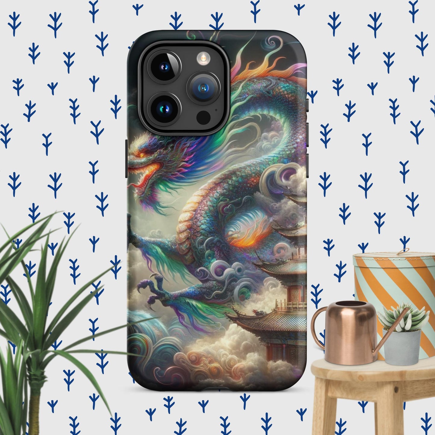 The Hologram Hook Up Matte / iPhone 15 Pro Max Dragon Tough Case for iPhone®
