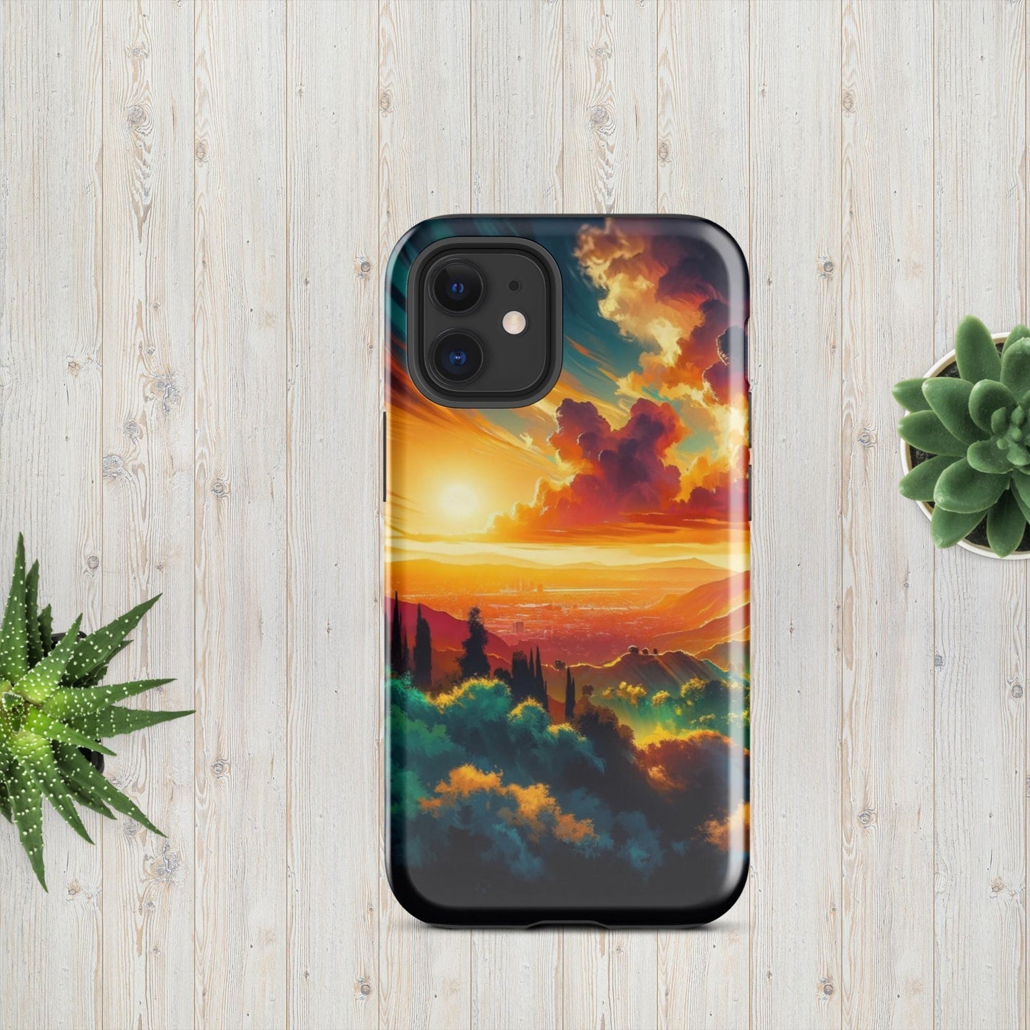 The Hologram Hook Up Sun Hills Tough Case for iPhone®