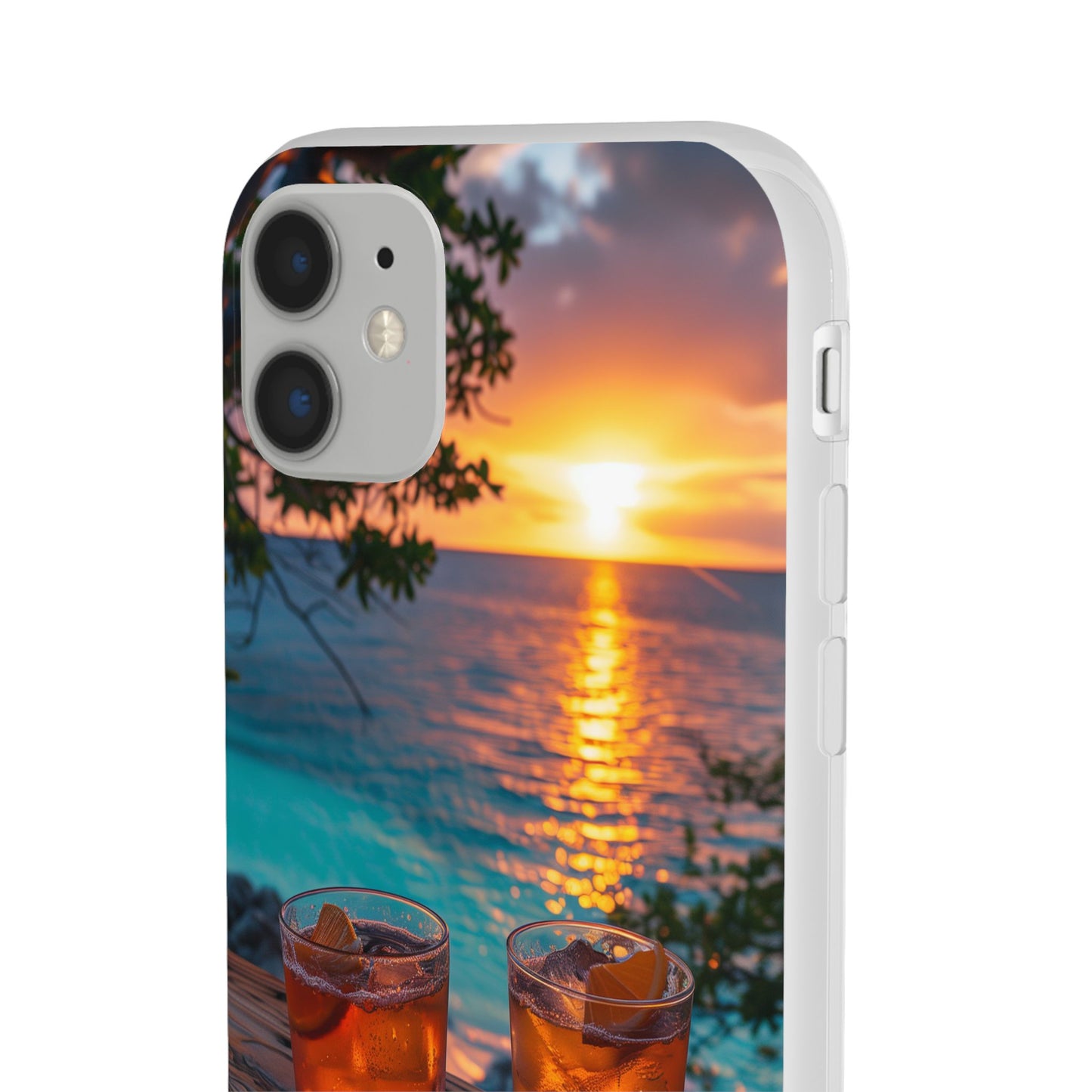 Sunrise Sunset Beach Beverages #3 iPhone & Samsung Flexi Cases