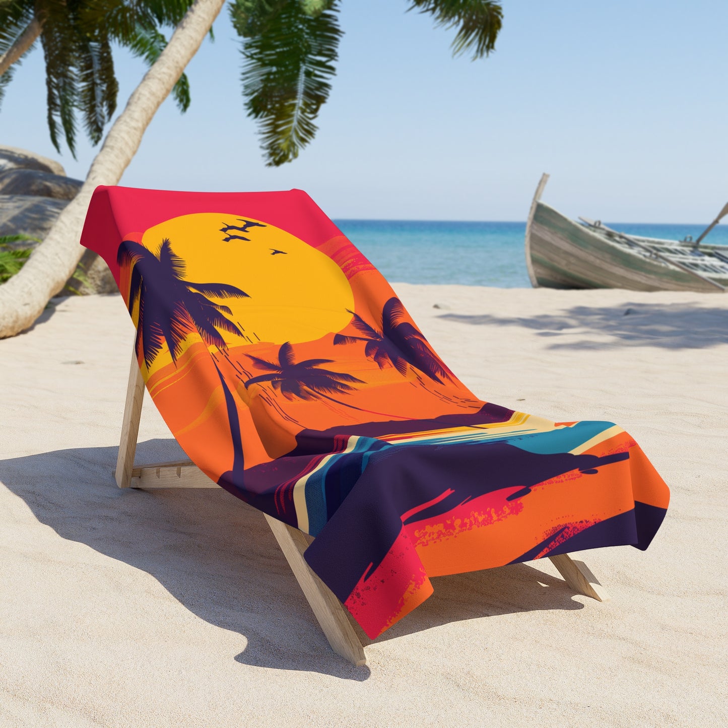 Sunset Beach Towel