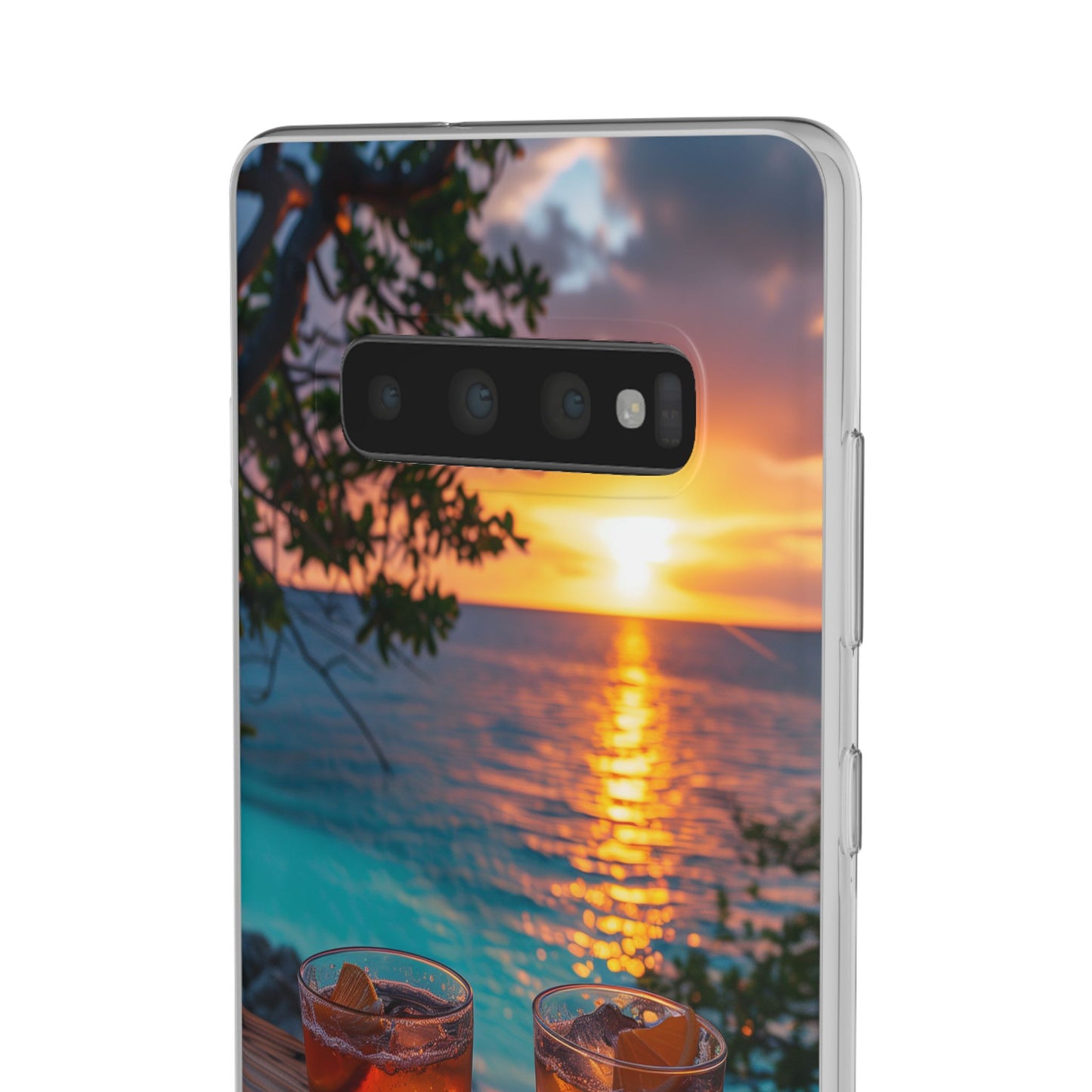 Sunrise Sunset Beach Beverages #3 iPhone & Samsung Flexi Cases
