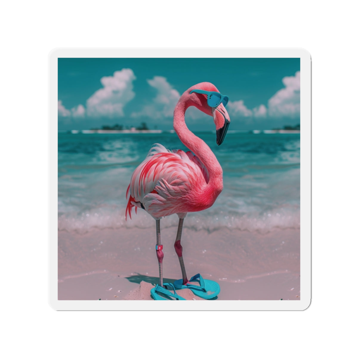 Aruba Flamingo Magnet