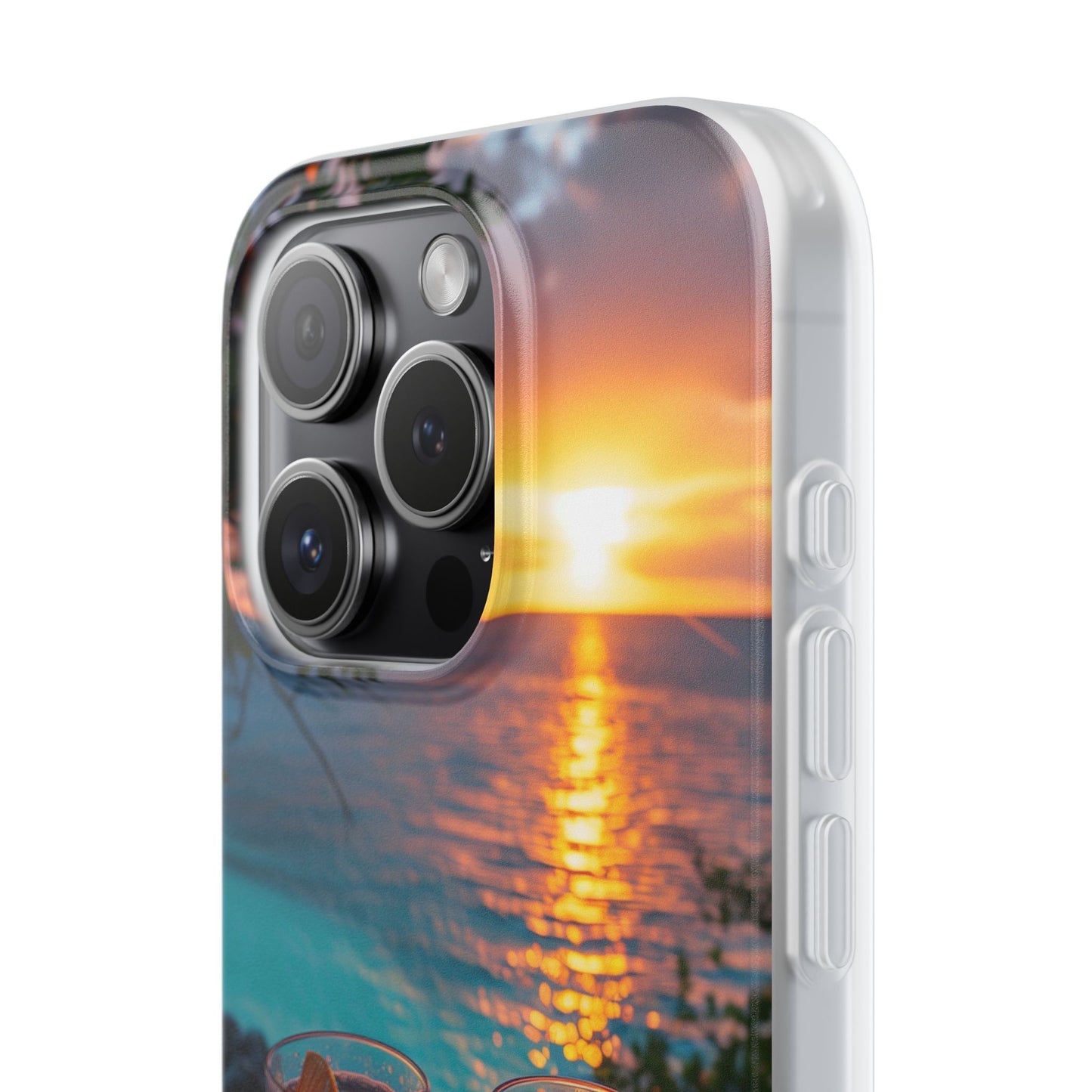 Sunrise Sunset Beach Beverages #3 iPhone & Samsung Flexi Cases