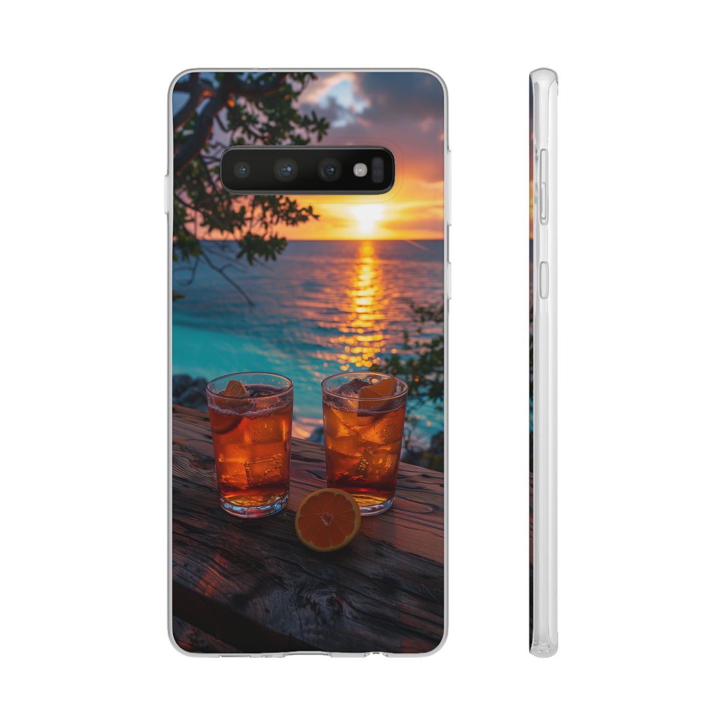 Sunrise Sunset Beach Beverages #3 iPhone & Samsung Flexi Cases