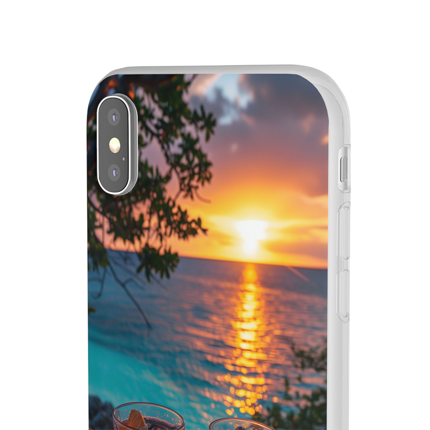 Sunrise Sunset Beach Beverages #3 iPhone & Samsung Flexi Cases