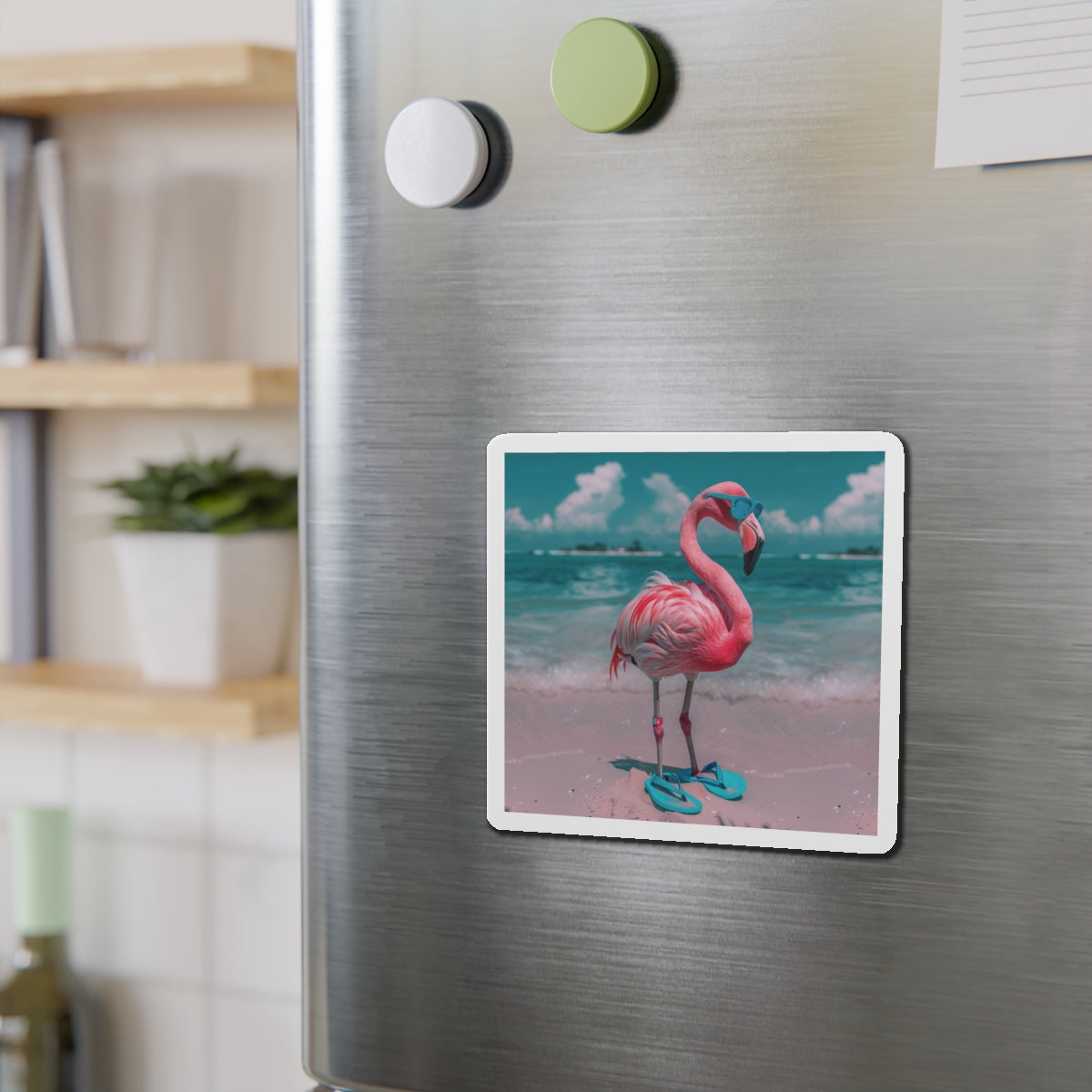 Aruba Flamingo Magnet