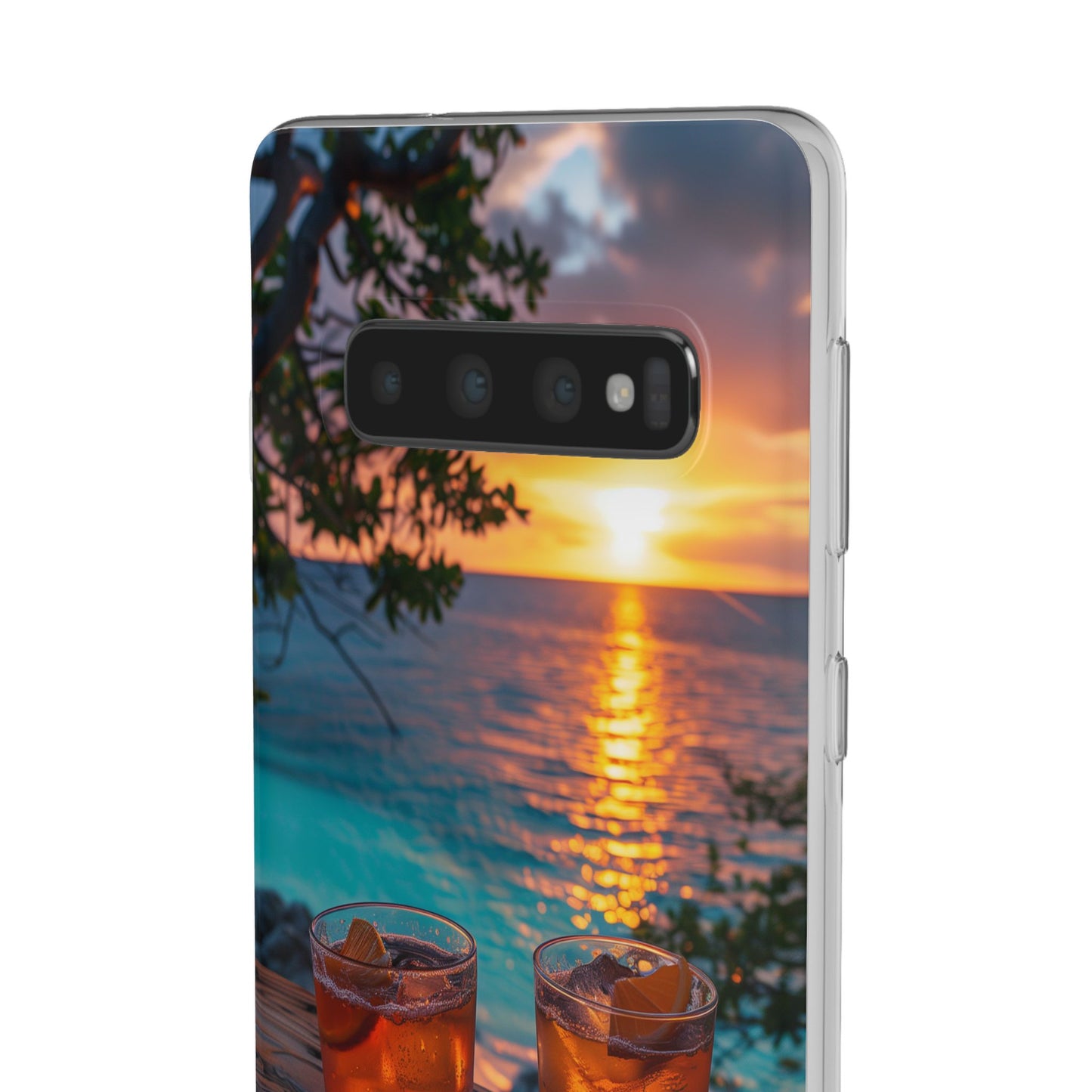 Sunrise Sunset Beach Beverages #3 iPhone & Samsung Flexi Cases