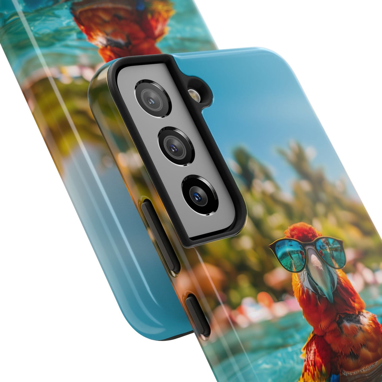 Parrot Summer Tough iPhone & Samsung Cases