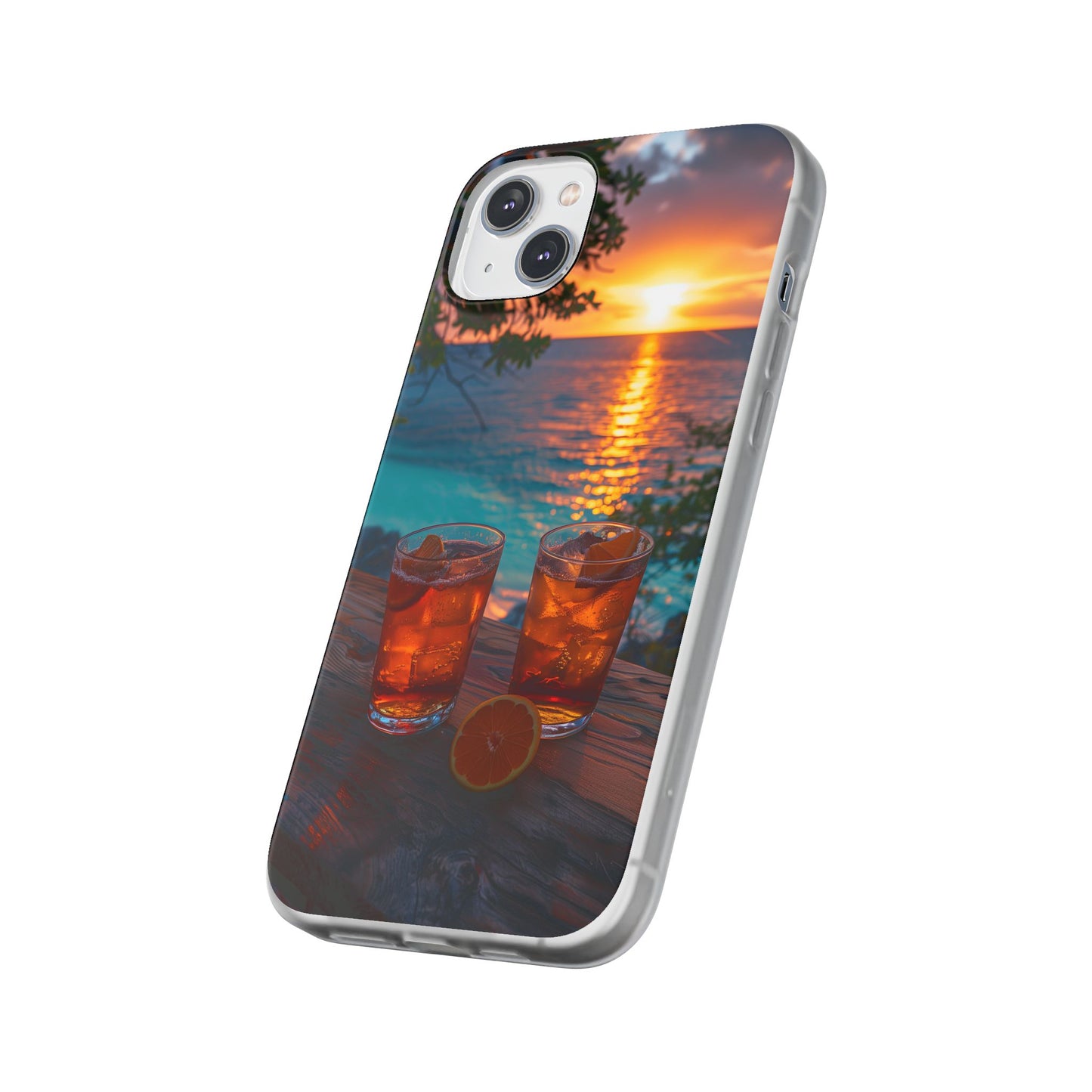 Sunrise Sunset Beach Beverages #3 iPhone & Samsung Flexi Cases