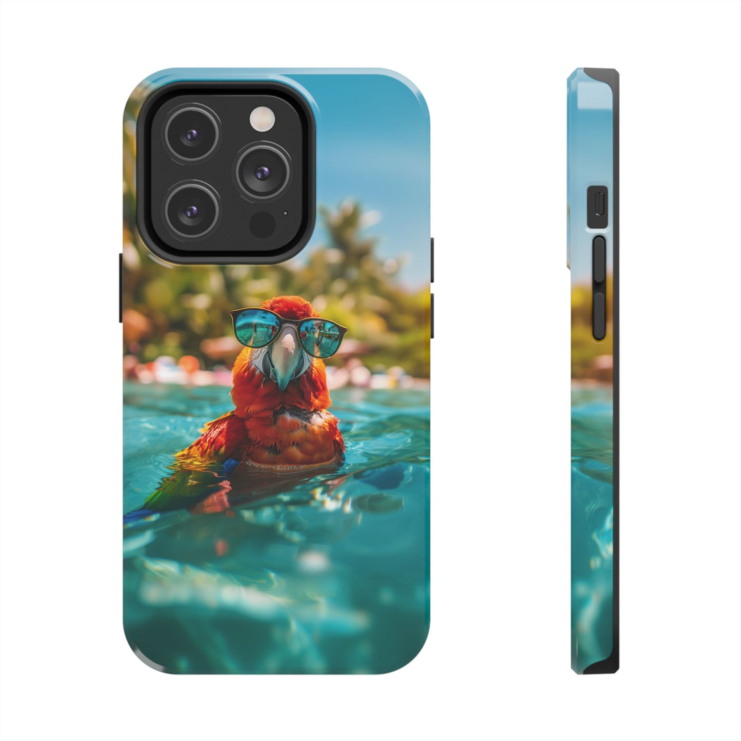Parrot Summer Tough iPhone & Samsung Cases