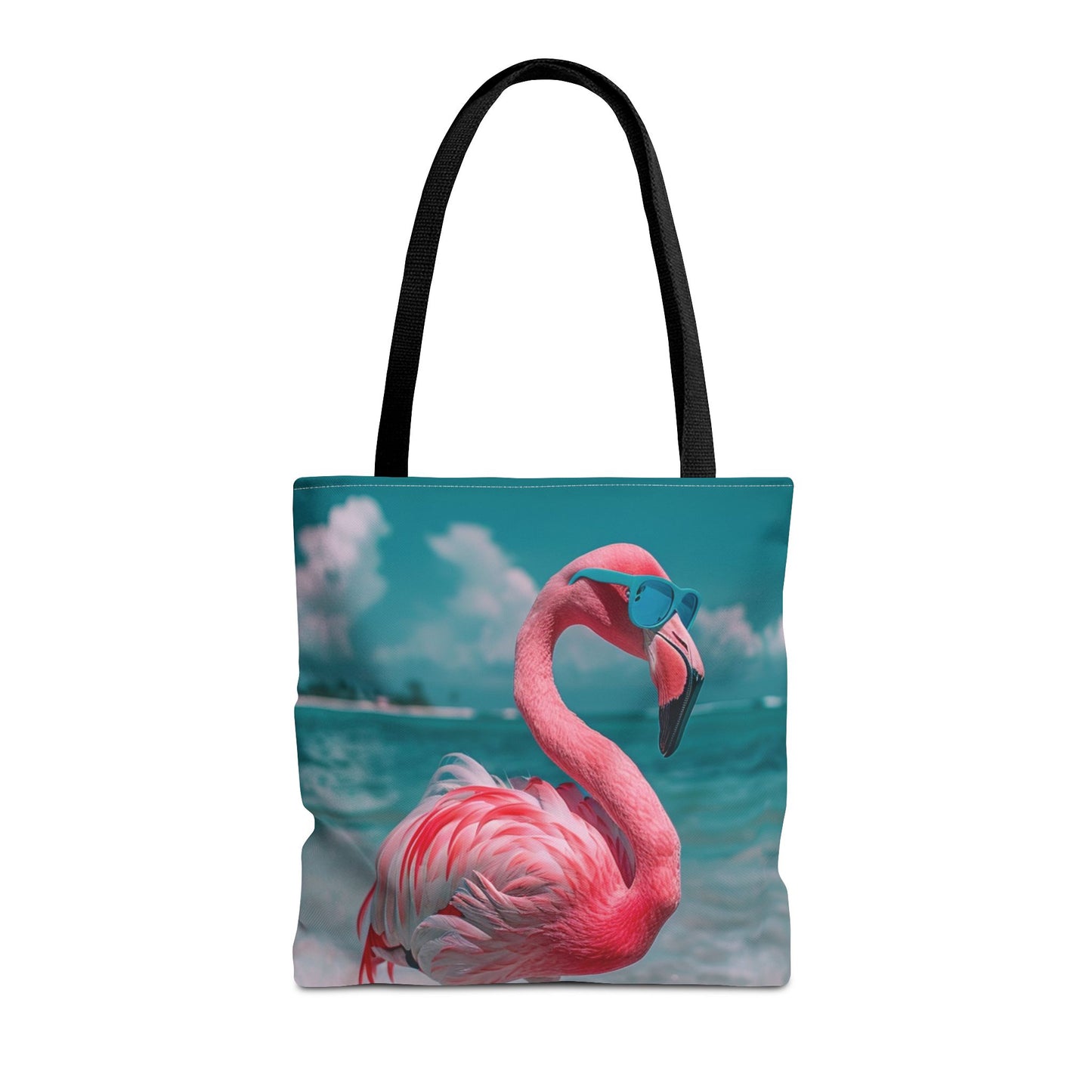 Beach Flamingo Tote Bag