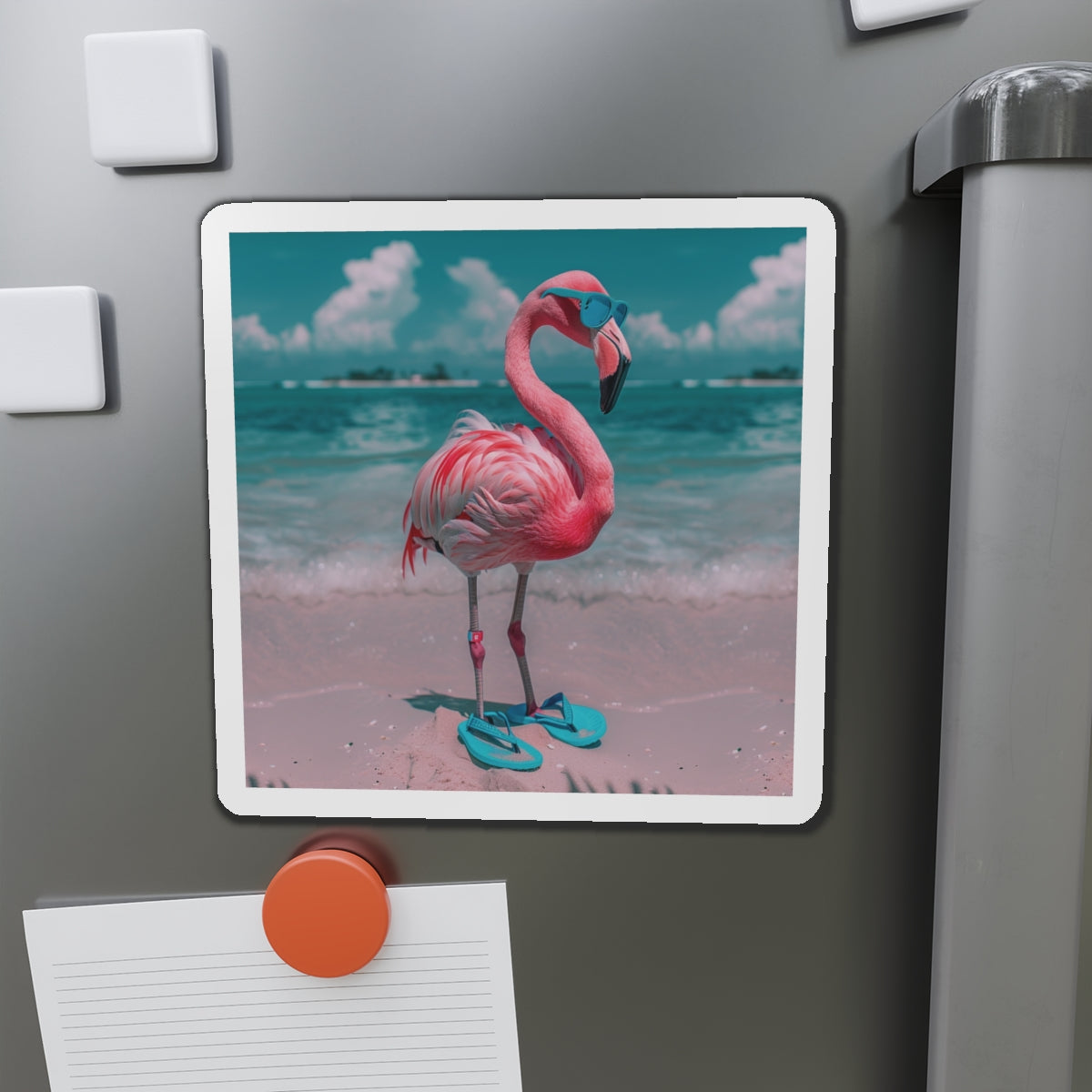 Aruba Flamingo Magnet