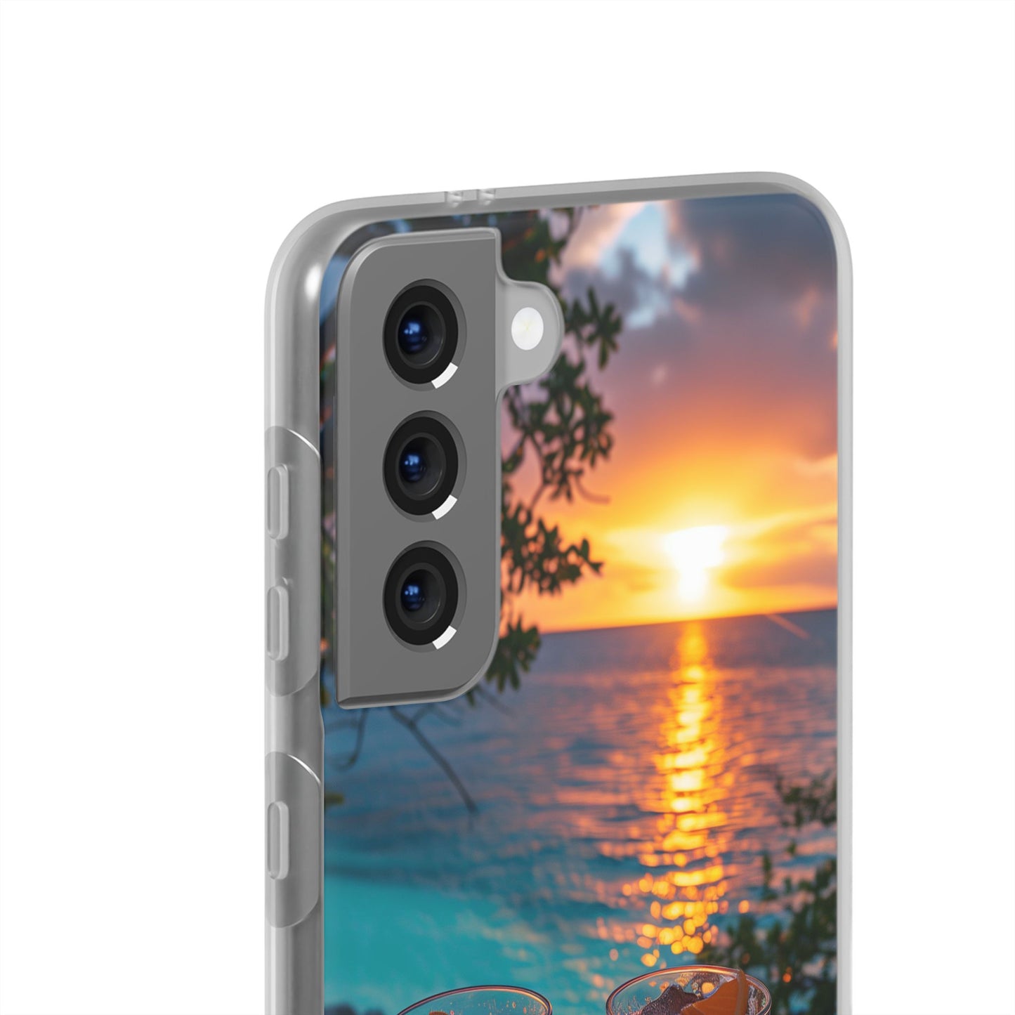 Sunrise Sunset Beach Beverages #3 iPhone & Samsung Flexi Cases