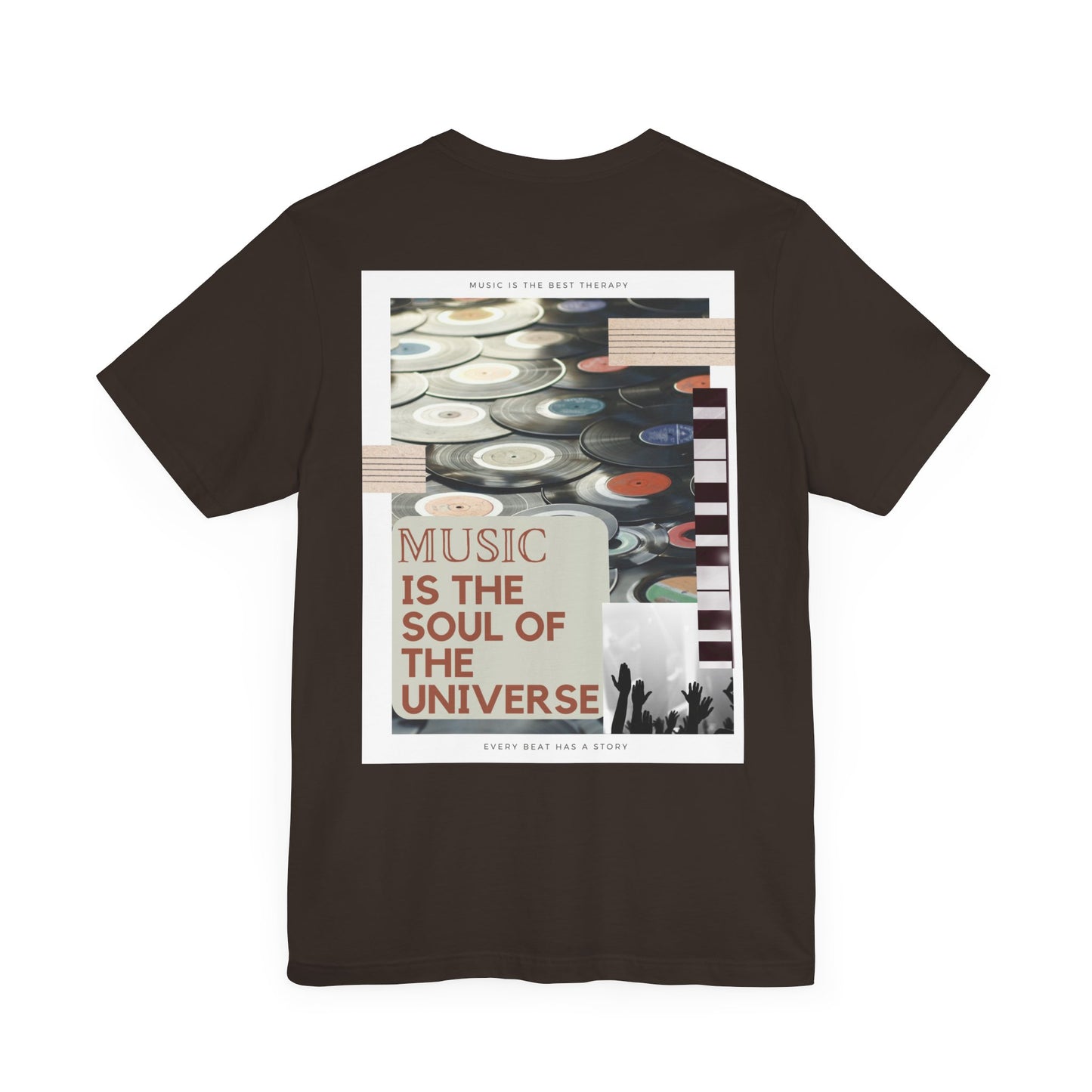 Music Is The Soul Of The Universe Unisex Jersey Short Sleeve Tee