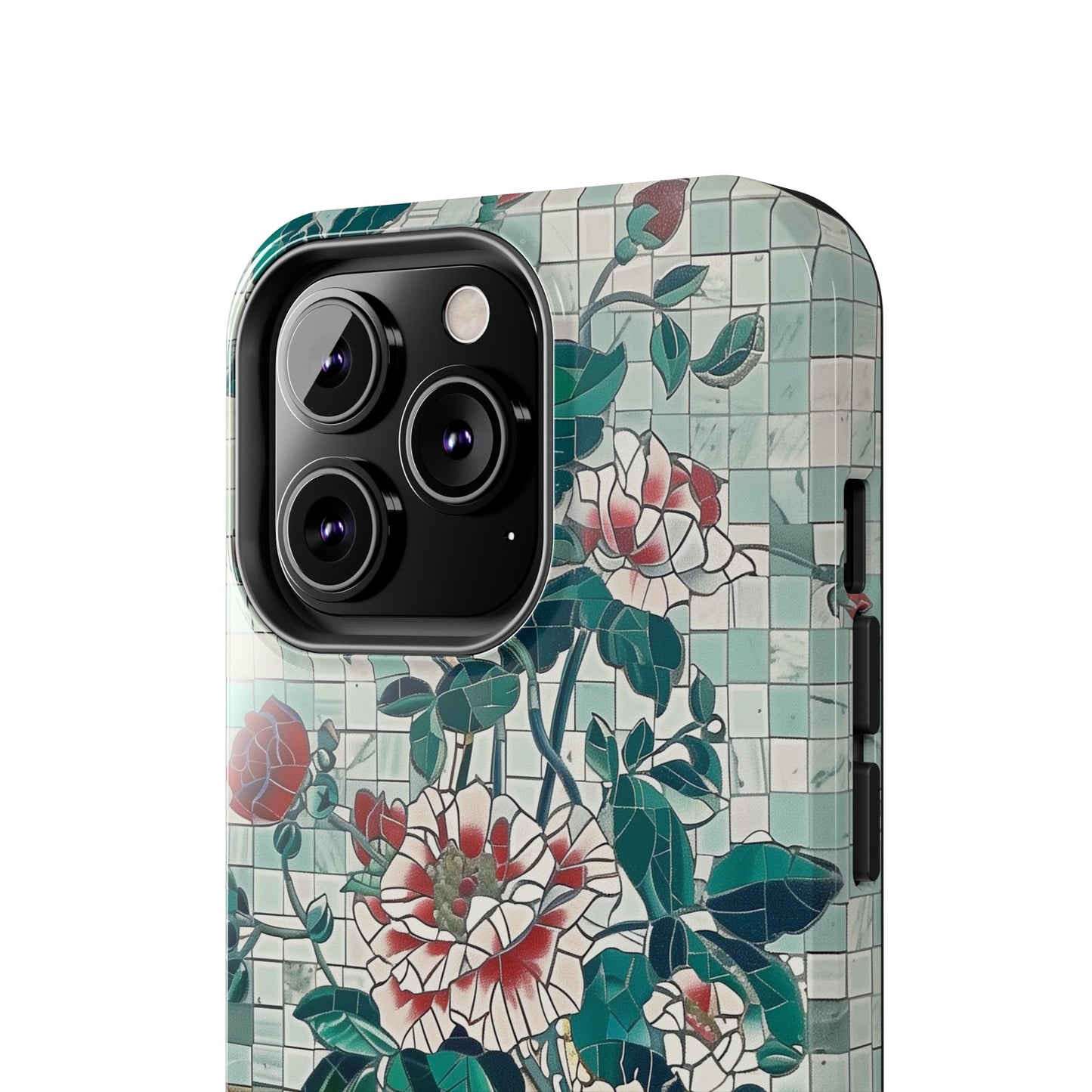 Floral Tiles Summer Tough iPhone & Samsung Cases