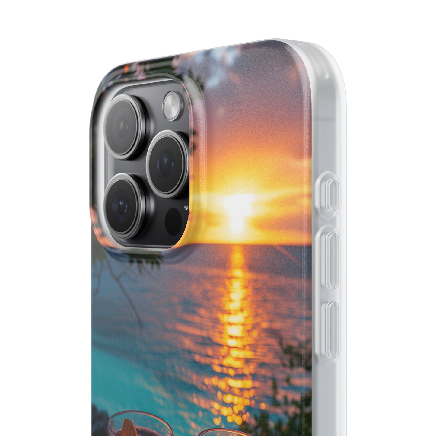 Sunrise Sunset Beach Beverages #3 iPhone & Samsung Flexi Cases