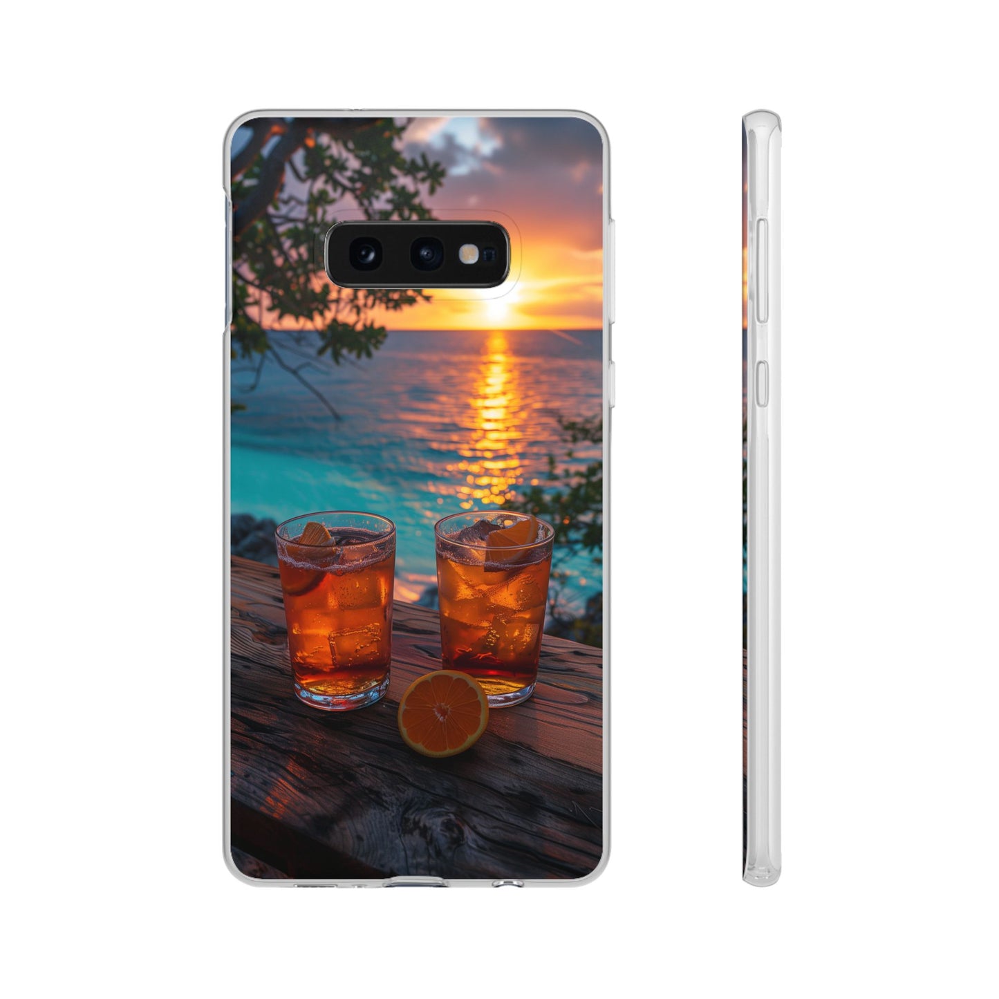 Sunrise Sunset Beach Beverages #3 iPhone & Samsung Flexi Cases