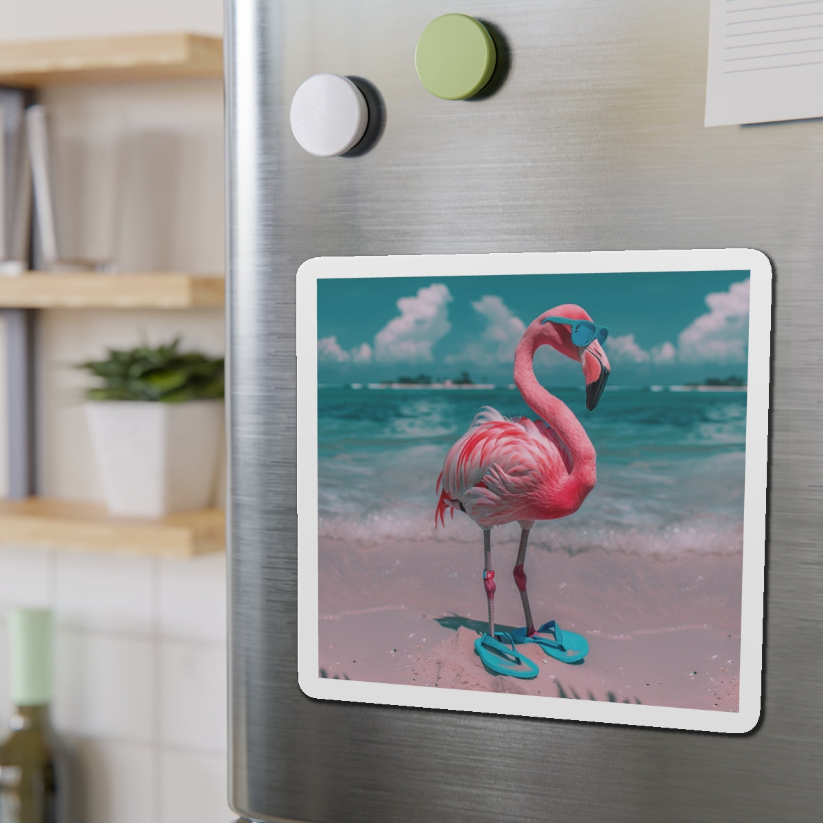 Aruba Flamingo Magnet