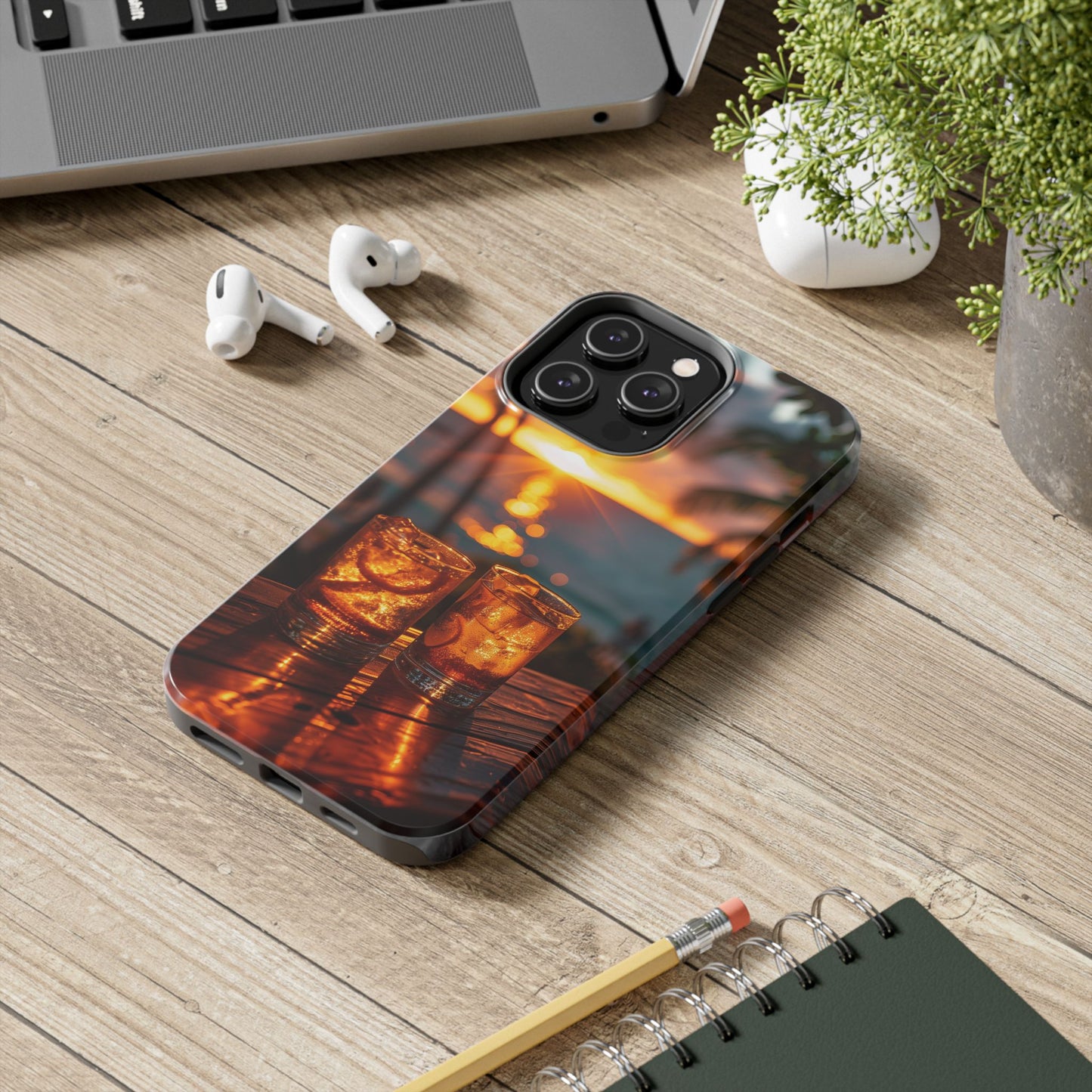 Sunset Beverages Tough iPhone & Samsung Cases