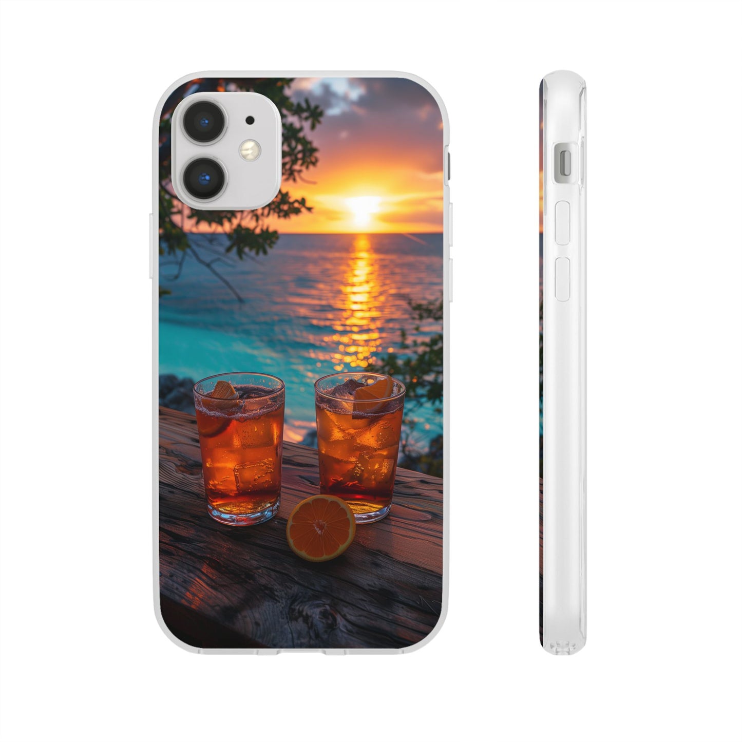 Sunrise Sunset Beach Beverages #3 iPhone & Samsung Flexi Cases