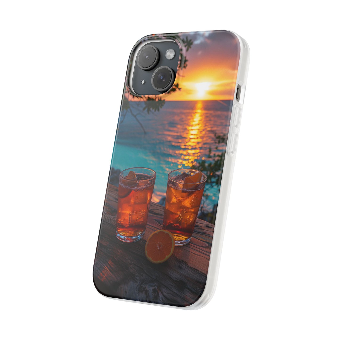 Sunrise Sunset Beach Beverages #3 iPhone & Samsung Flexi Cases