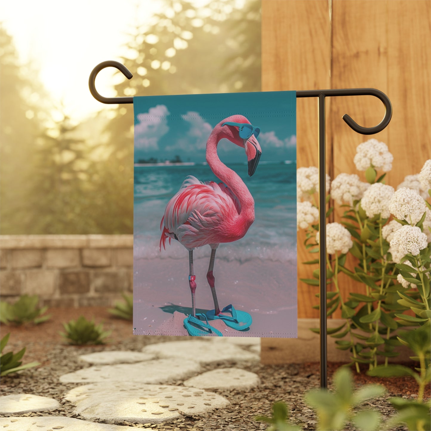 Aruba Flamingo Garden & House Banner