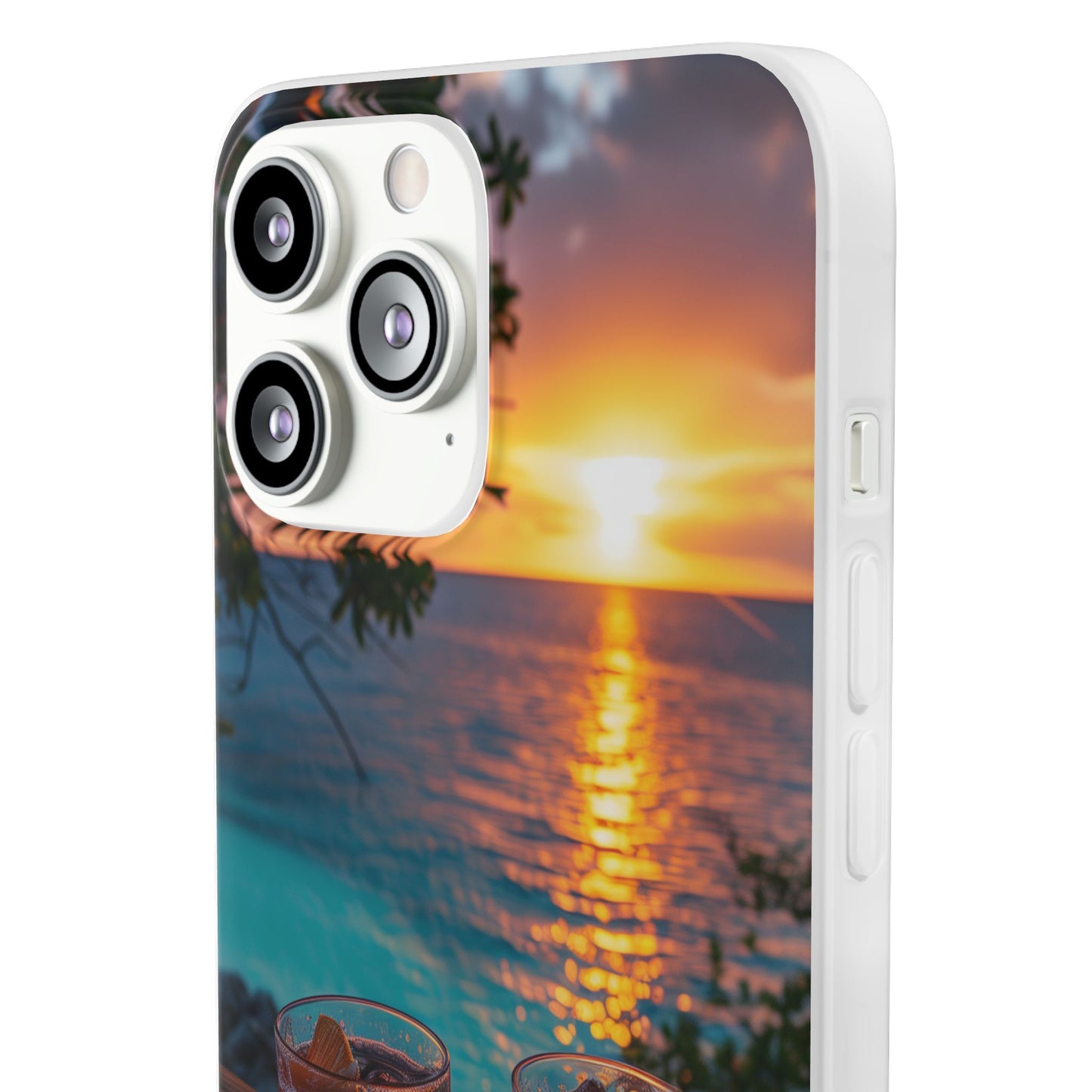 Sunrise Sunset Beach Beverages #3 iPhone & Samsung Flexi Cases