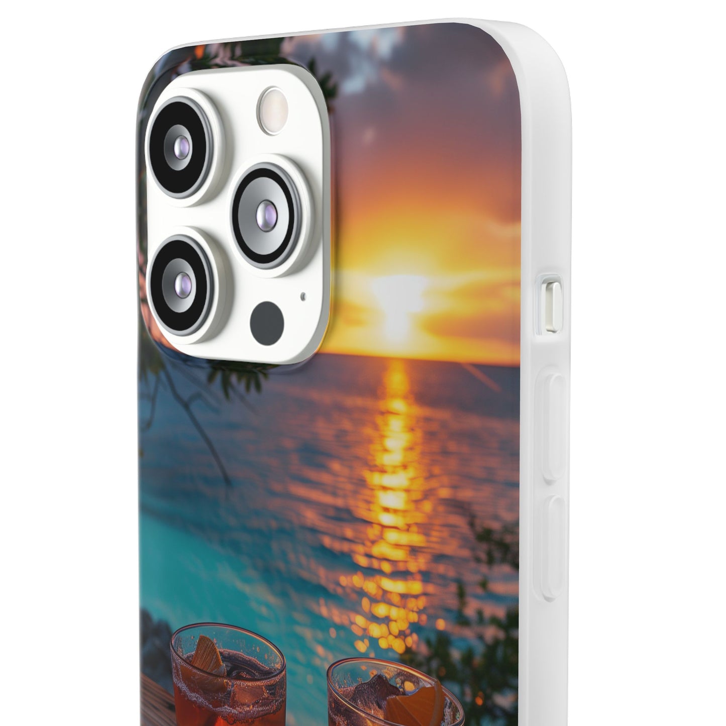 Sunrise Sunset Beach Beverages #3 iPhone & Samsung Flexi Cases