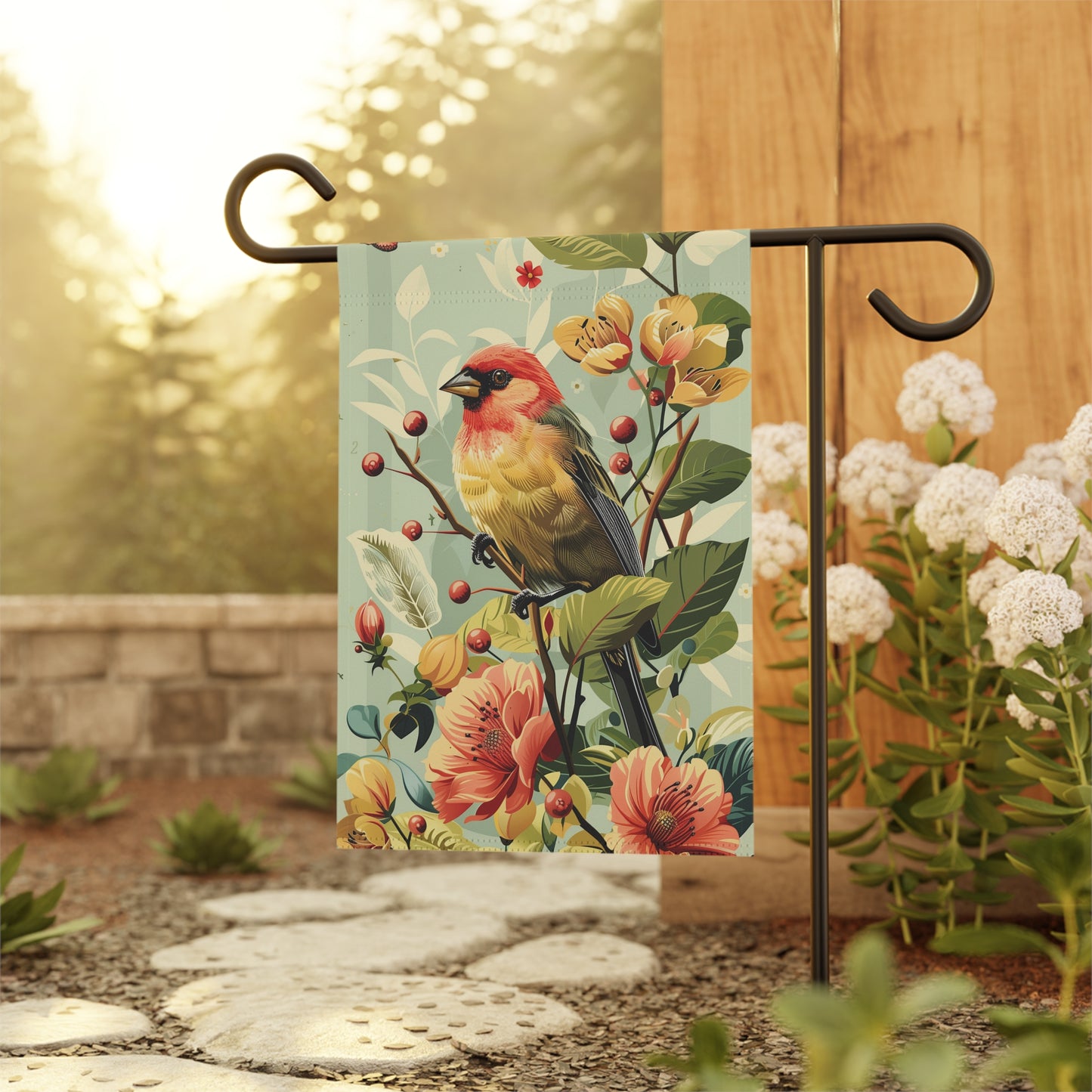 Bird Watcher Garden & House Banner