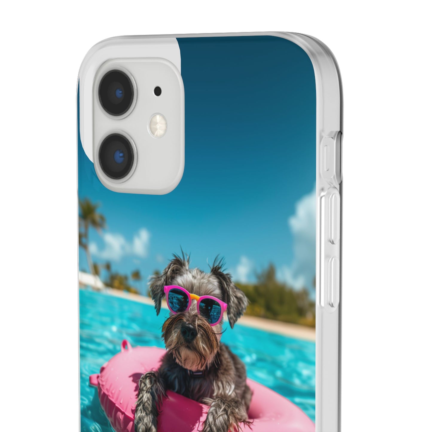 Aruba Schnauzer Summer Beach iPhone & Samsung Flexi Cases