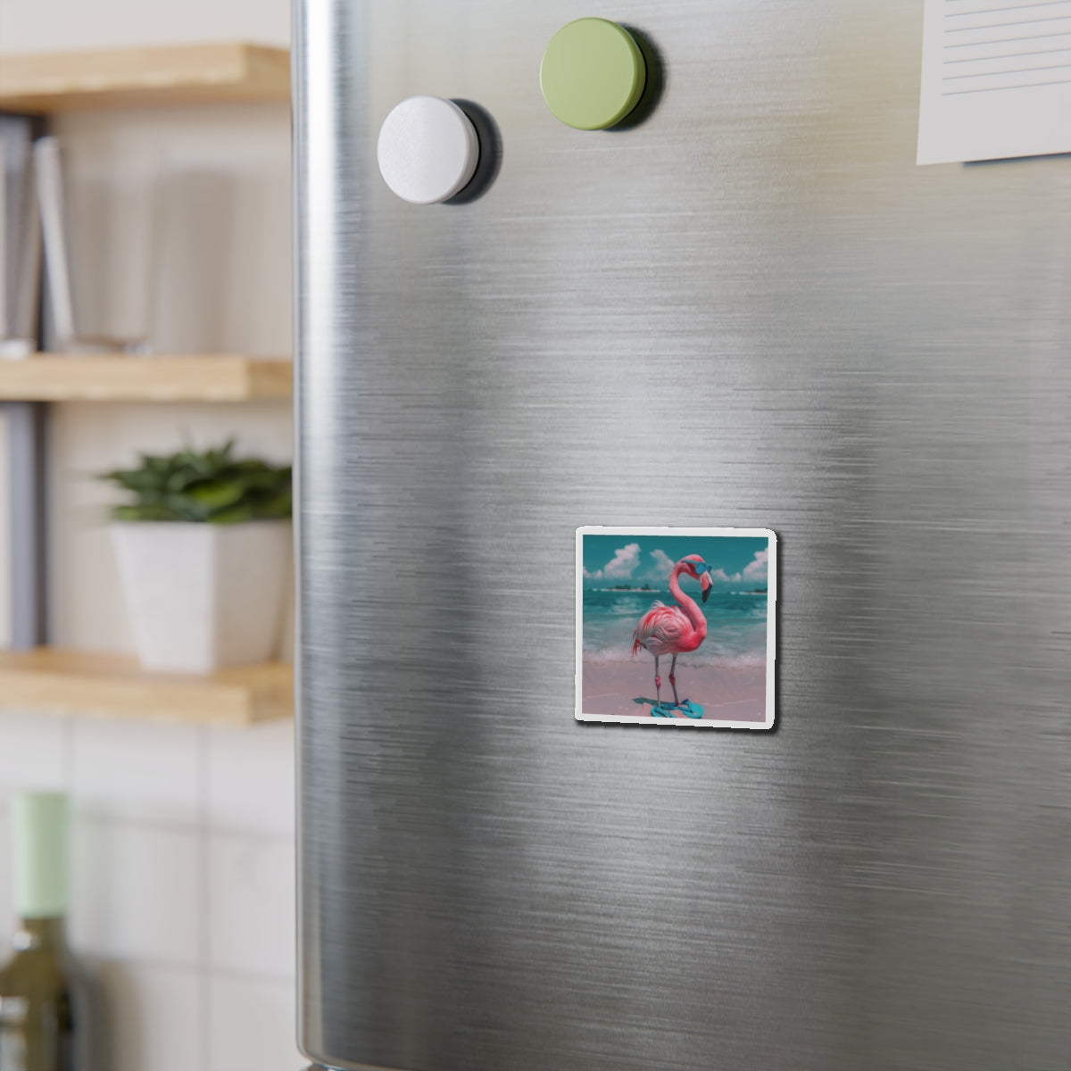 Aruba Flamingo Magnet