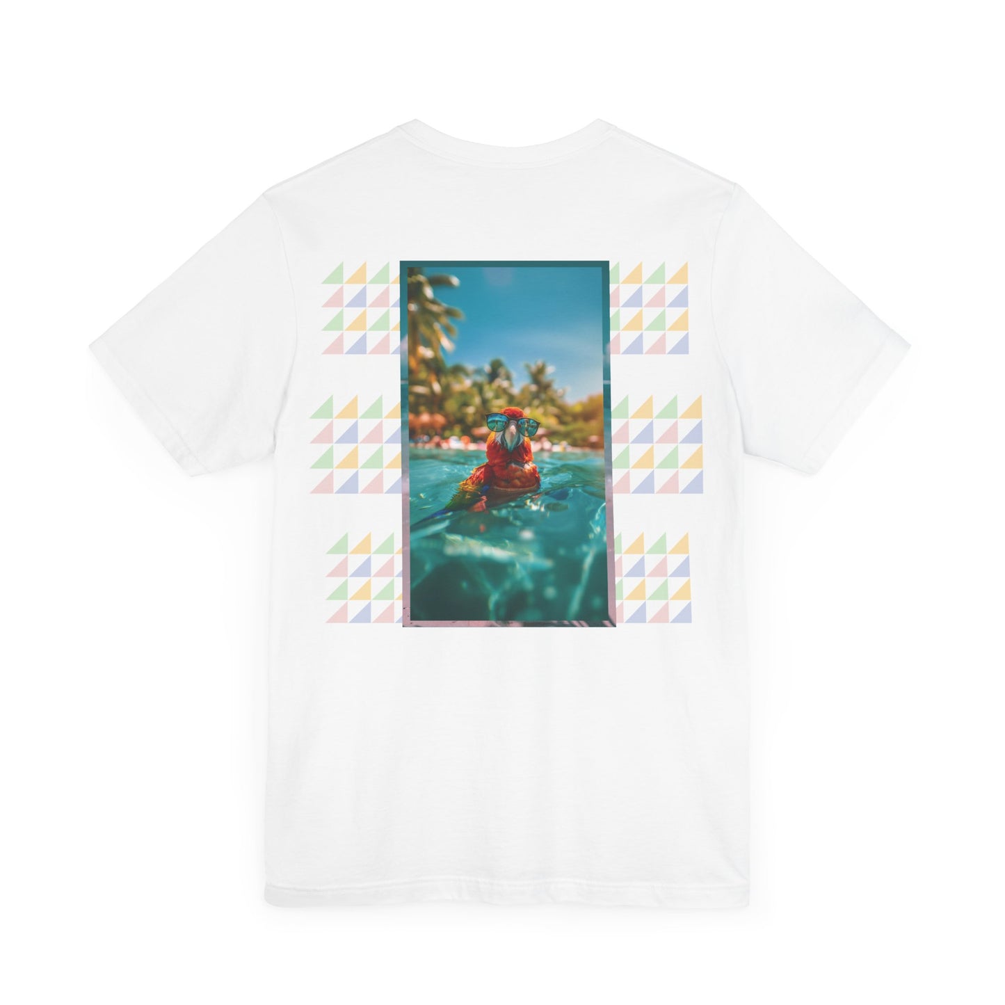 Beach Parrot Unisex Short Sleeve Tee