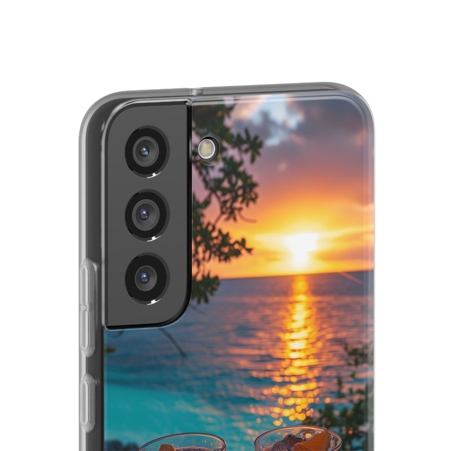 Sunrise Sunset Beach Beverages #3 iPhone & Samsung Flexi Cases