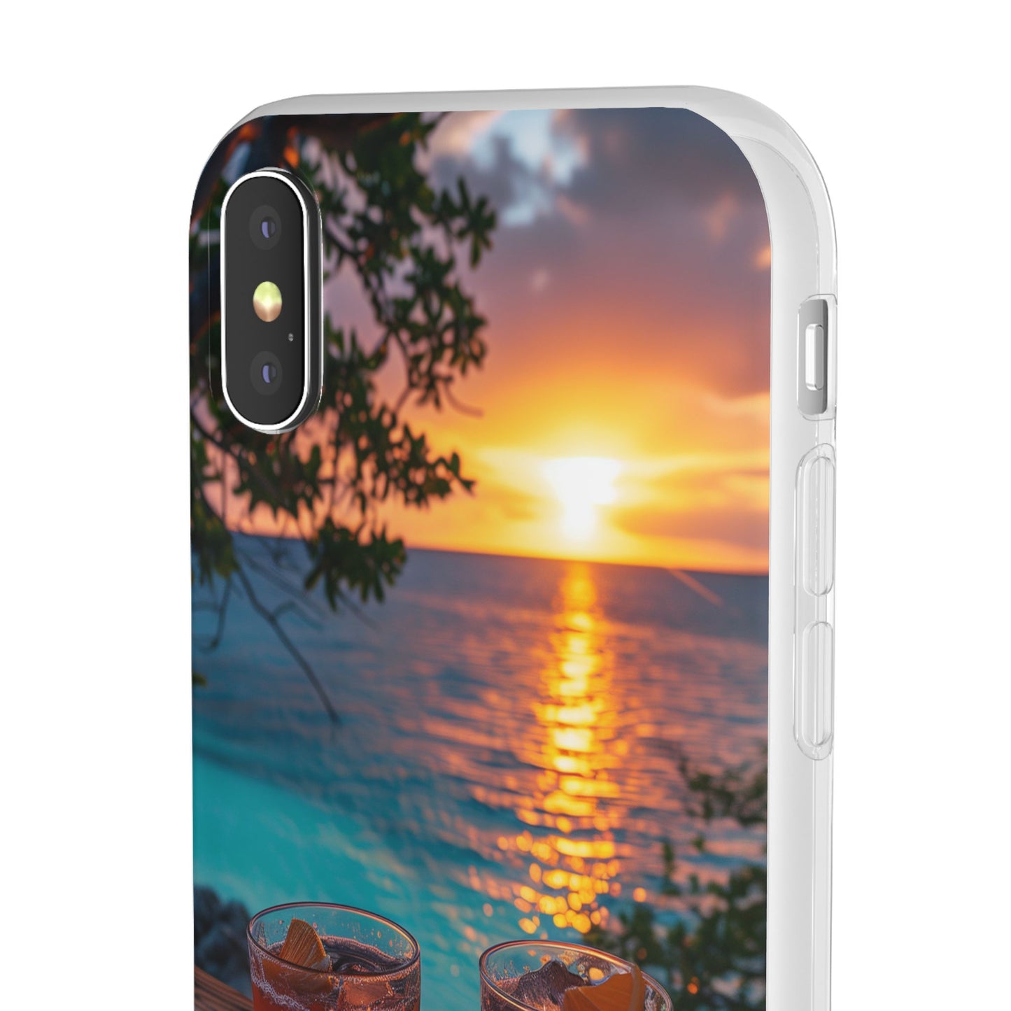 Sunrise Sunset Beach Beverages #3 iPhone & Samsung Flexi Cases