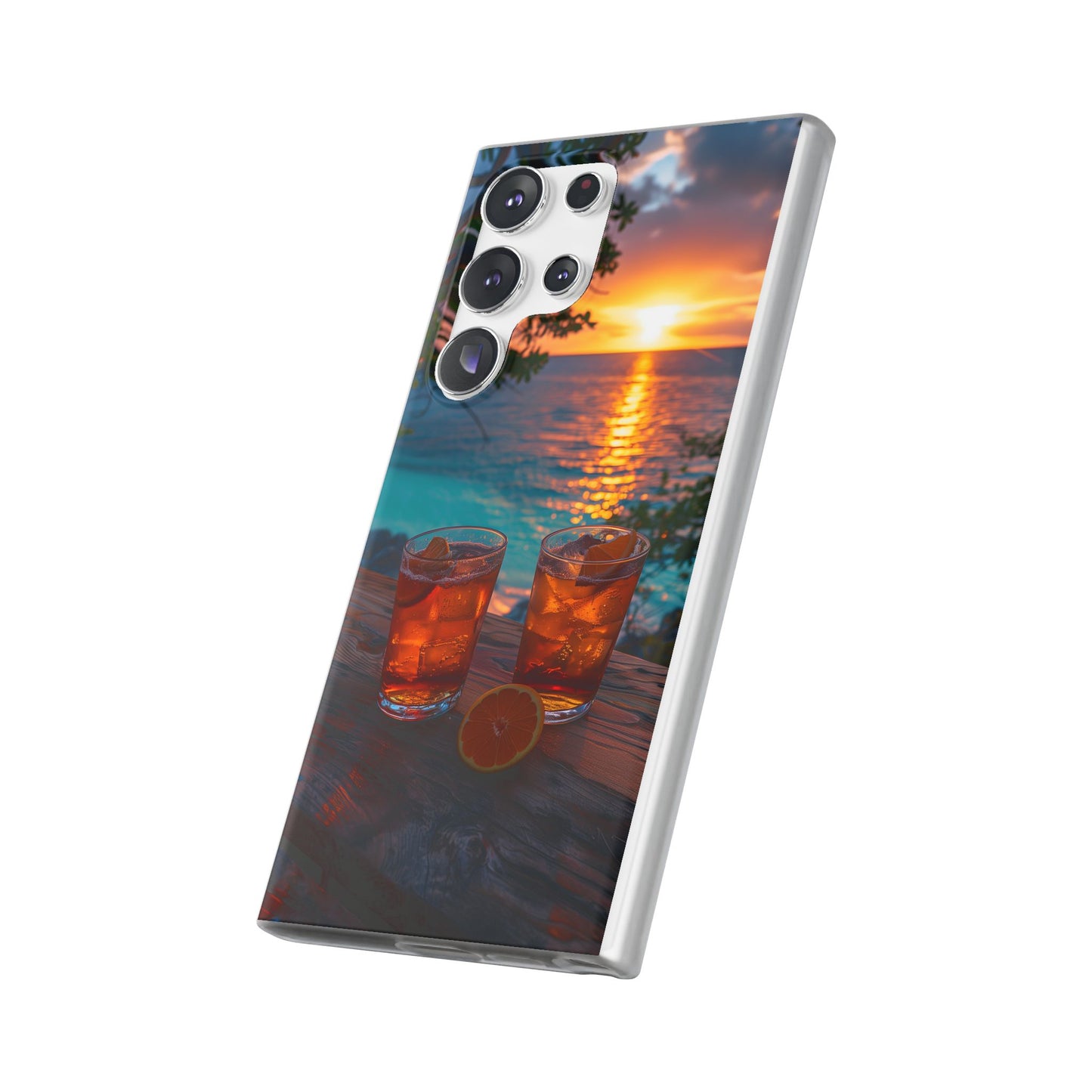 Sunrise Sunset Beach Beverages #3 iPhone & Samsung Flexi Cases