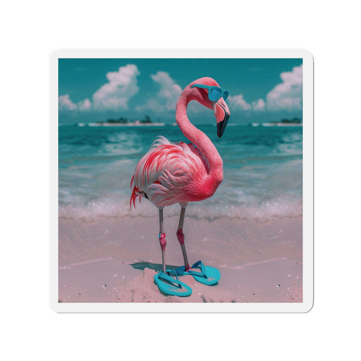 Aruba Flamingo Magnet