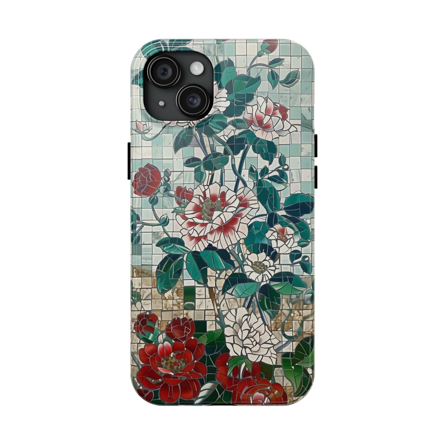 Floral Tiles Summer Tough iPhone & Samsung Cases