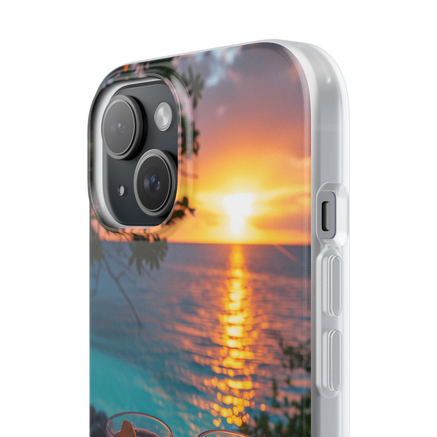 Sunrise Sunset Beach Beverages #3 iPhone & Samsung Flexi Cases