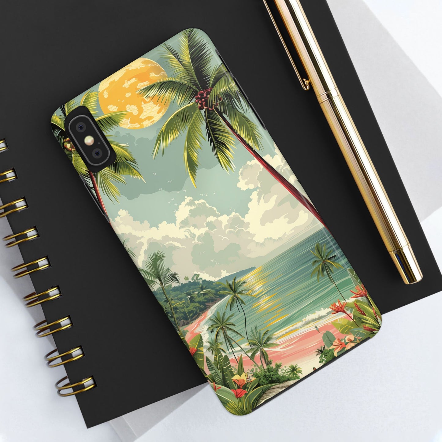 Summer Path Tough iPhone Cases