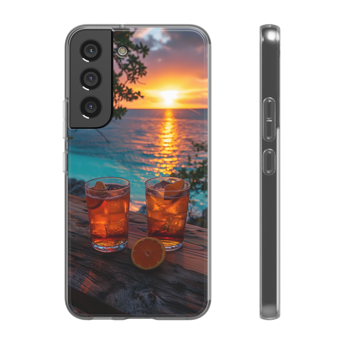 Sunrise Sunset Beach Beverages #3 iPhone & Samsung Flexi Cases