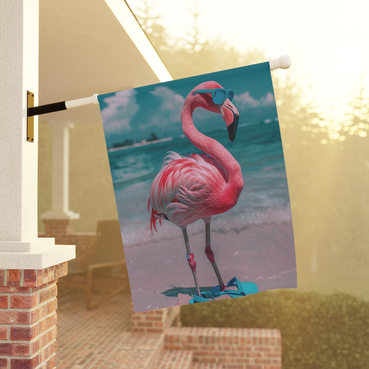 Aruba Flamingo Garden & House Banner