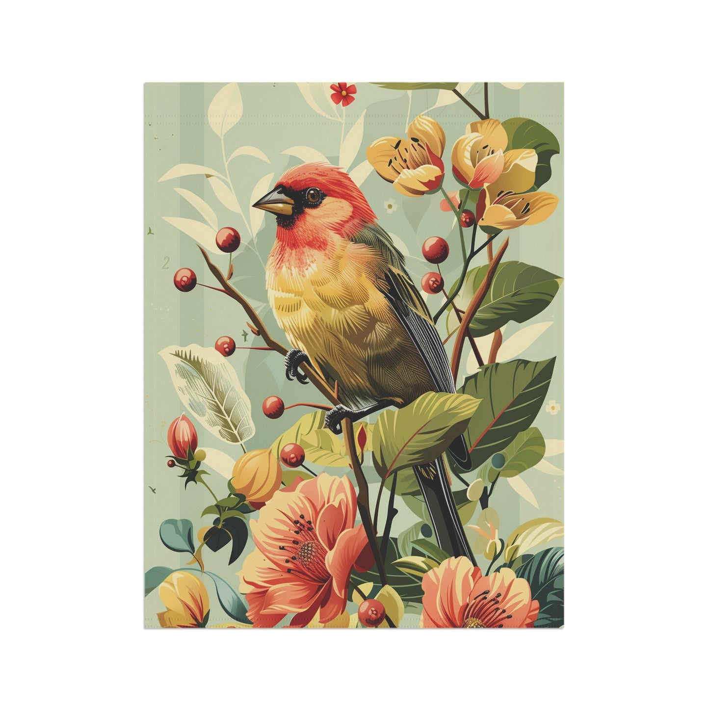 Bird Watcher Garden & House Banner