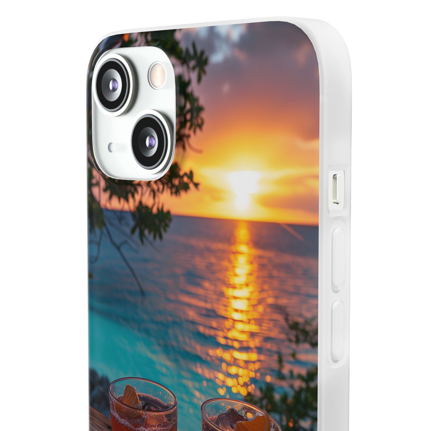 Sunrise Sunset Beach Beverages #3 iPhone & Samsung Flexi Cases