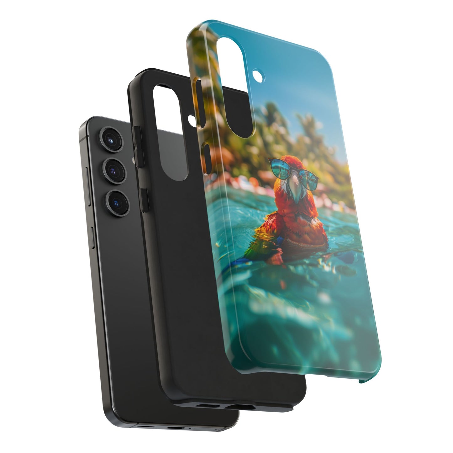 Parrot Summer Tough iPhone & Samsung Cases